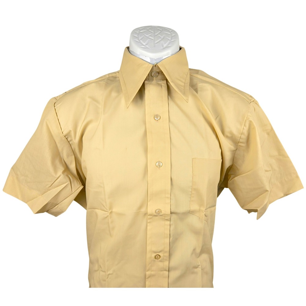 Macrae‎ Short Sleeve Button Up Dress Shirt Business Casual Mens Size 16